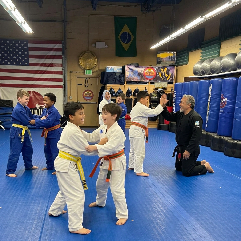 The free T-shirt included with the $14 intro offer at Makoto Jiu Jitsu Centers